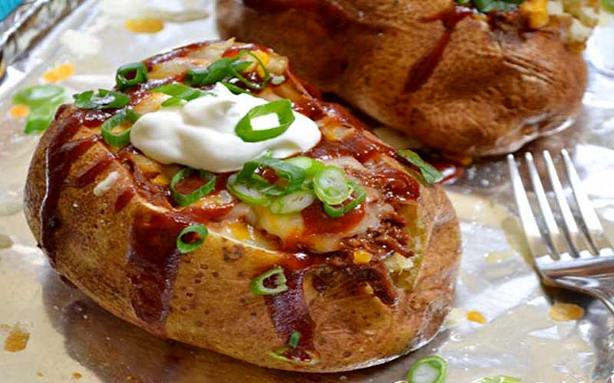 طرز تهیه دلمه سیب زمینی
