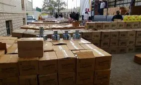 ۱۲ هزار کیلوگرم مواد خوراکی قاچاق در ایلام کشف شد