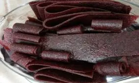 طرز تهیه لواشک انار و به