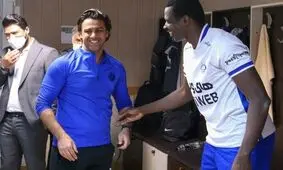 فرهاد مجیدی معارفه شد/ حضور کمالوند و غلامپور در تمرین استقلال/ تصاویر