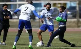 حضور عبدیان و ۳ دستیار جدید در تمرین استقلال