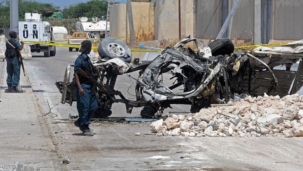 دست‌کم ۵۰ کشته و زخمی در انفجار موگادیشو