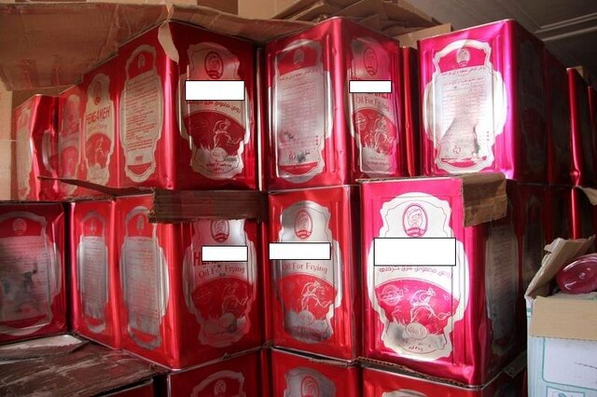 کشف ۵ تن روغن خوراکی قاچاق در ایرانشهر