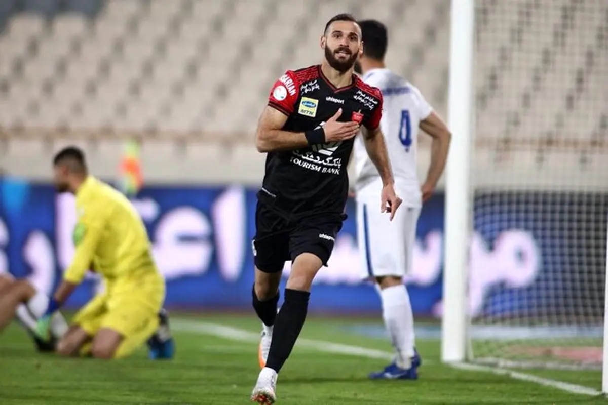 پرسپولیس استقلال را پایین کشید