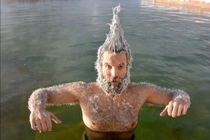 جشنواره عجیب موهای یخی!/ تصاویر