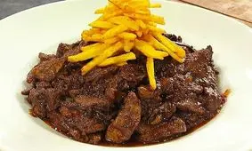 طرز تهیه خوراک جگر و سیب زمینی