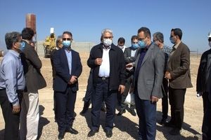 بازدید مدیركل حفاظت محیط زیست خوزستان از تاسیسات شركت نفت و گاز اروندان