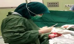 توده ۸ کیلویی از شکم یک بیمارخارج شد