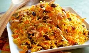 طرز تهیه هویچ پلو با گوشت چرخ کرده