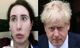 جانسون نگران وضعیت دختر حاکم دبی