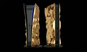 لاکچری‌ترین نسخه «پلی استشین ۵» با ۲۰ کیلو طلای خالص/ تصاویر