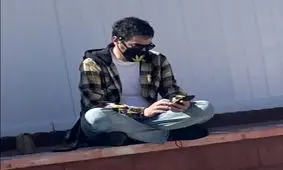 شهاب حسینی در آمریکا واکسن زد/ ویدئو