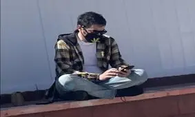 شهاب حسینی در آمریکا واکسن زد/ ویدئو