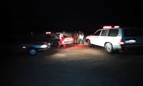 گمشدن 2 خانواده در کویر دروازه قرآن یزد