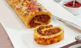 طرز تهیه رولت سیب زمینی با گوشت ترکی