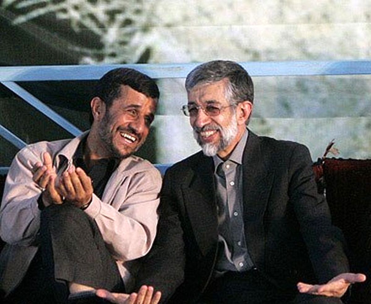 حمله تند احمدی‌نژاد به حدادعادل: دست‌بوسان فرح، سوپر حزب‌اللهی شدند/ حرف‌تان سخن دشمن بود/ ویدئو