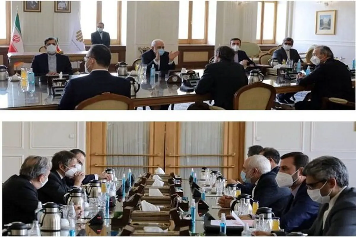 دیدار ظریف و مدیرکل آژانس بین المللی انرژی اتمی