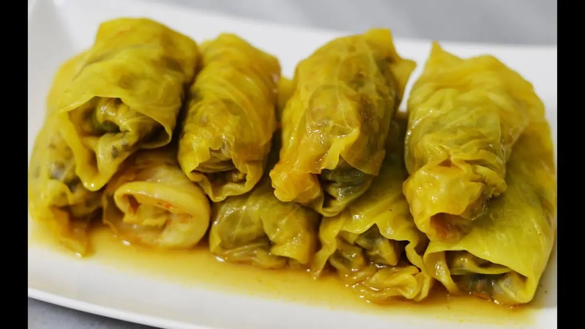طرز تهیه دلمه برگ مو و کلم