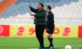 نکونام: باختیم اما نه فحش به کسی می‌دهیم و نه بی‌احترامی و گریه می‌کنیم