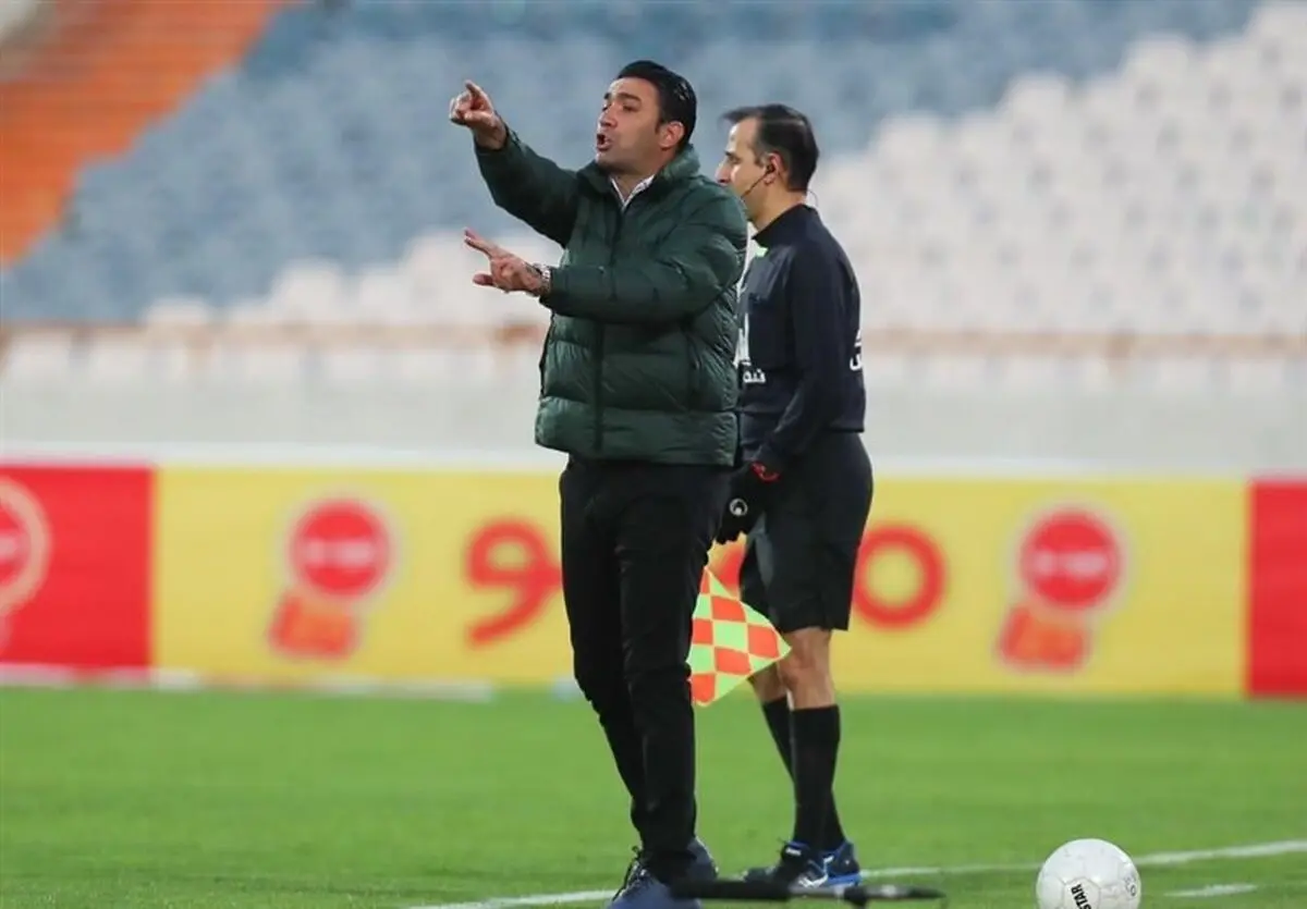 نکونام: باختیم اما نه فحش به کسی می‌دهیم و نه بی‌احترامی و گریه می‌کنیم