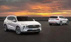 هیوندای از سانتافه ۲۰۲۱ رونمایی کرد