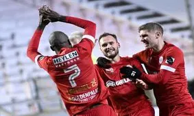 برد تماشایی آنتورپ در شب نیمکت نشینی علیرضا بیرانوند