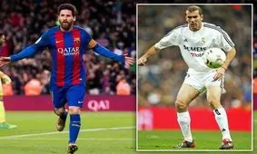 دلتنگی‌ زیدان و مسی را ببینید!/ کاریکاتور