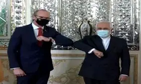 زنان در مذاکرات وزیر خارجه ایرلند با ظریف/ عکس