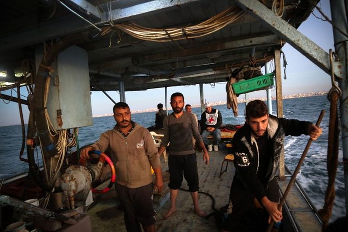 شهادت ۳ ماهیگیر فلسطینی در دریای غزه