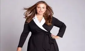 لباس‌هایی برای لاغر دیده شدن خانم‌های چاق