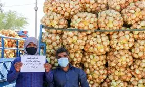 اینجا پیاز کیلویی ۶۰۰ تومان است/ تصاویر‌