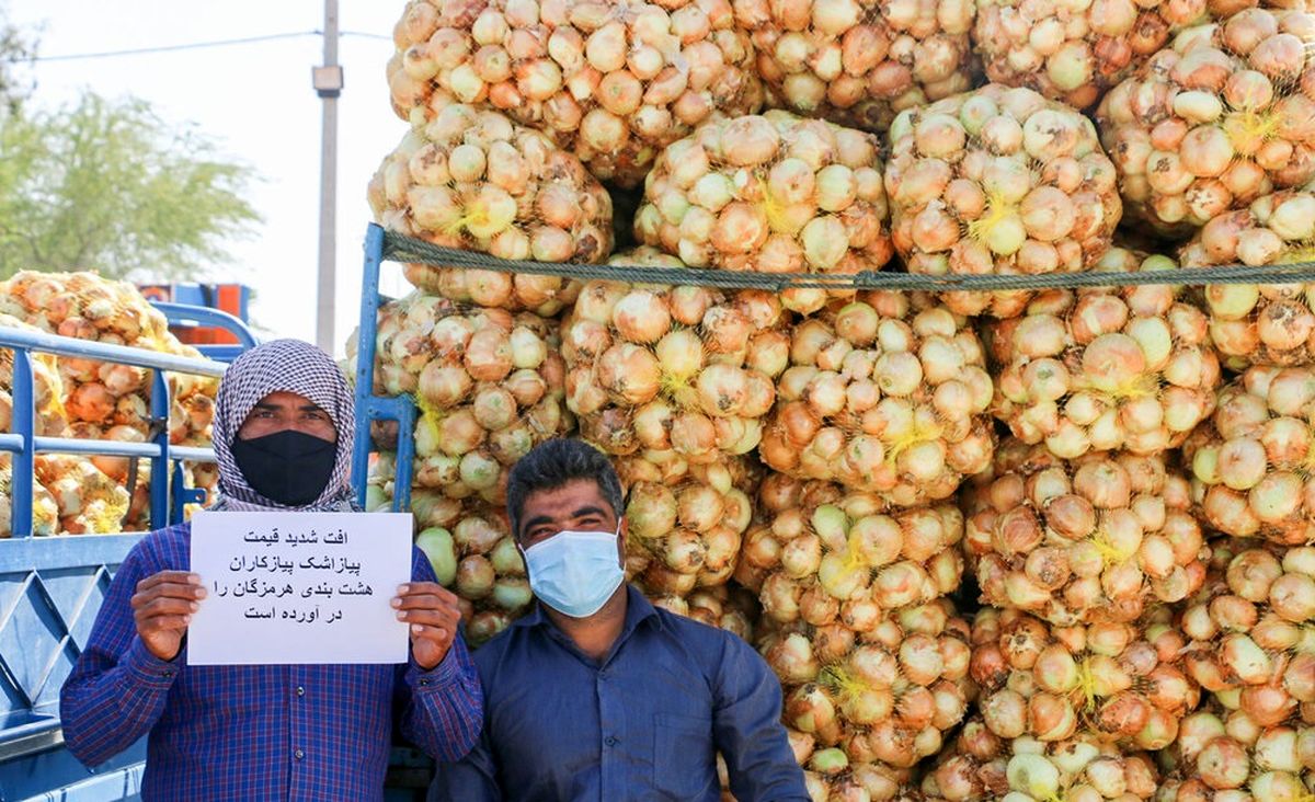 اینجا پیاز کیلویی ۶۰۰ تومان است/ تصاویر