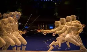 شمشیربازان اسلحه سابر عازم مجارستان شدند/ پایان یک سال تمرین داخلی