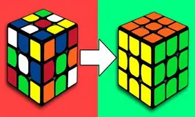 چگونه مکعب روبیک را حل کنیم؟/ ویدئو