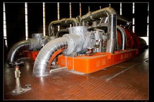 اتمام ساخت پره‌های توربین بخار نیروگاه حرارتی برق بندرعباس