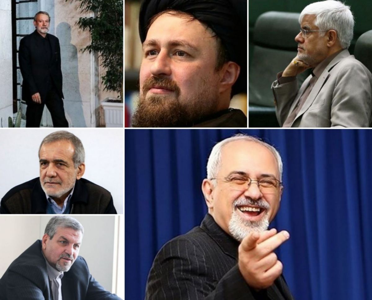 ظریف، محبوب‌ترین کاندیدای اصلاح‌طلبان / لاریجانی، بالاتر از عارف و کواکبیان