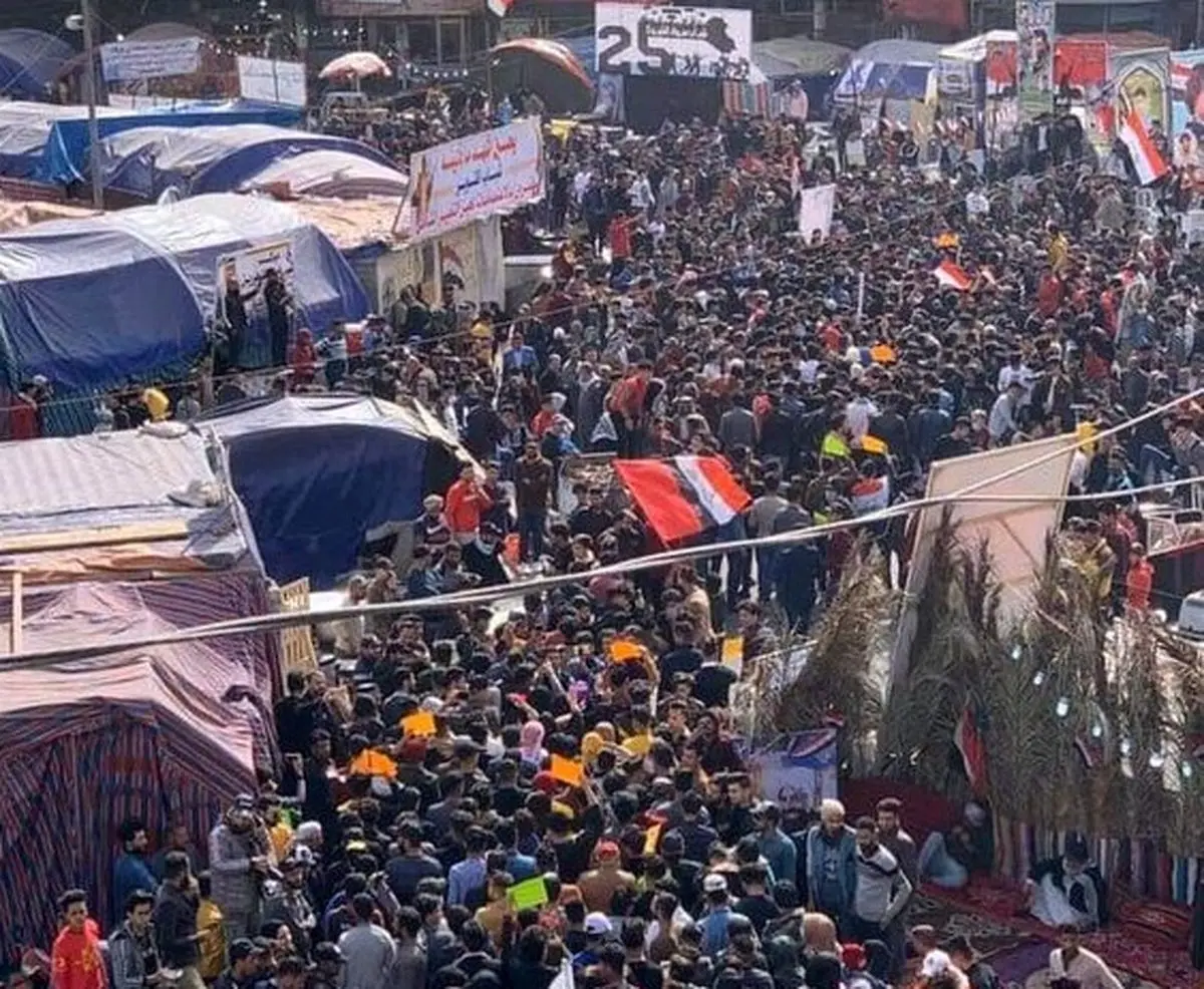 معترضان عراقی پل های استان ذی قار را بستند