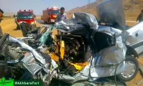 تصادف مرگبار در محور شهرضا مبارکه