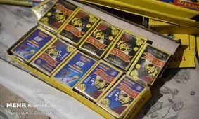 ۱۵ هزار عدد از انواع مواد محترقه در چالوس کشف شد