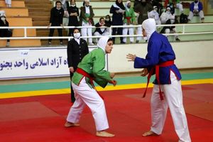 قهرمانی بانوان اصفهان در رقابت‌های کشوری کوراش