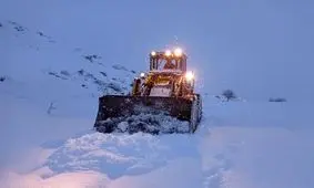 برف‌روبی بیش از ۴۷۰ کیلومتر از محورهای گیلان