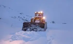 برف‌روبی بیش از ۴۷۰ کیلومتر از محورهای گیلان