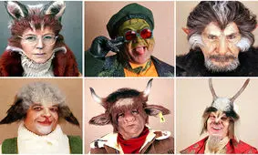 رونمایی از گریم‌ها و لباس‌های متفاوت «کلبه عموپورنگ»