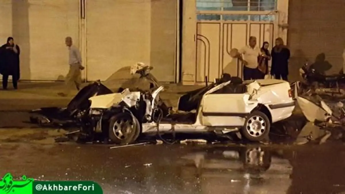 مرگ 2 جوان در تصادف مرگبار رودسر