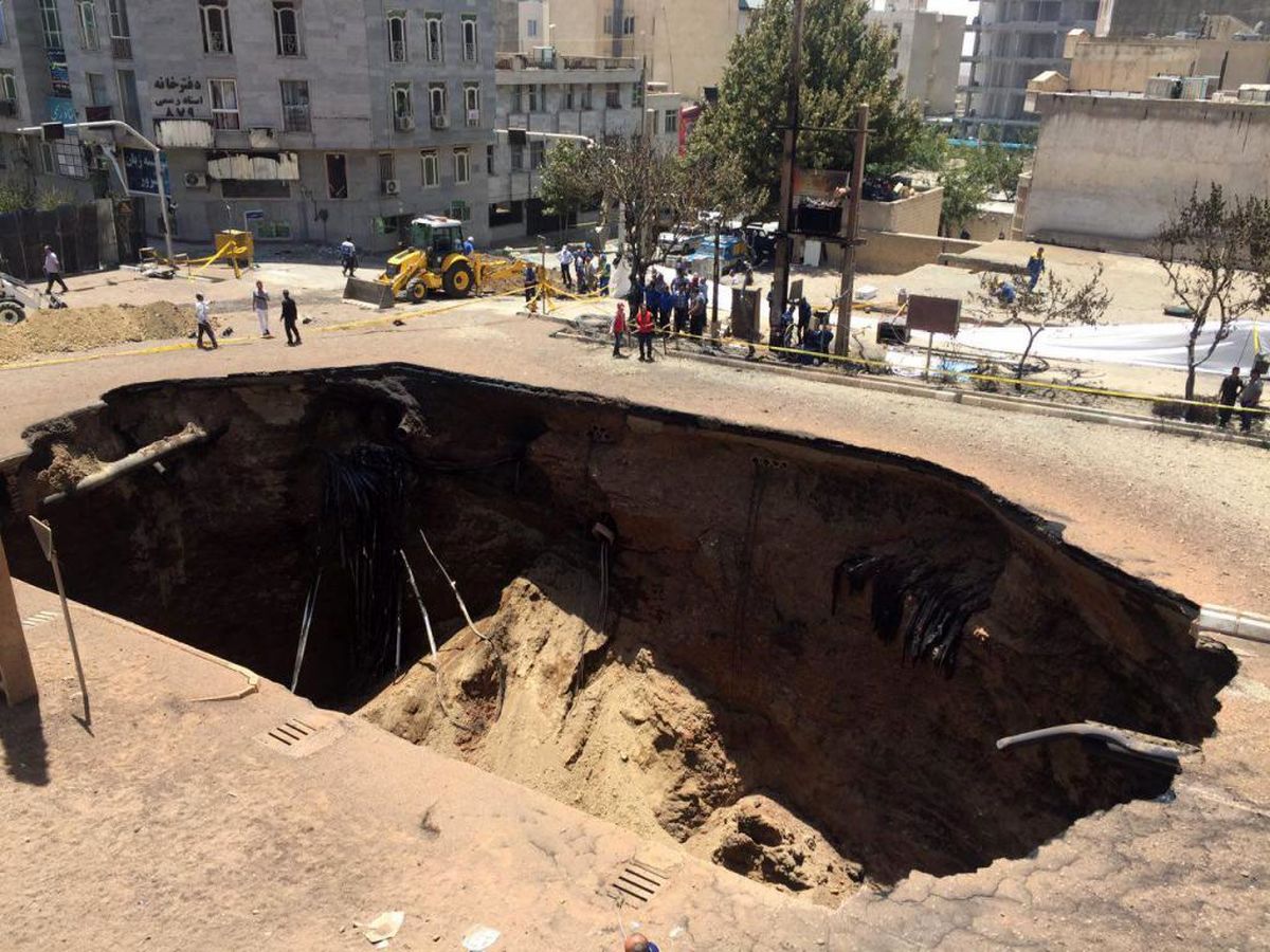 تهران سالی ۲۵ سانتی متر نشست میکند