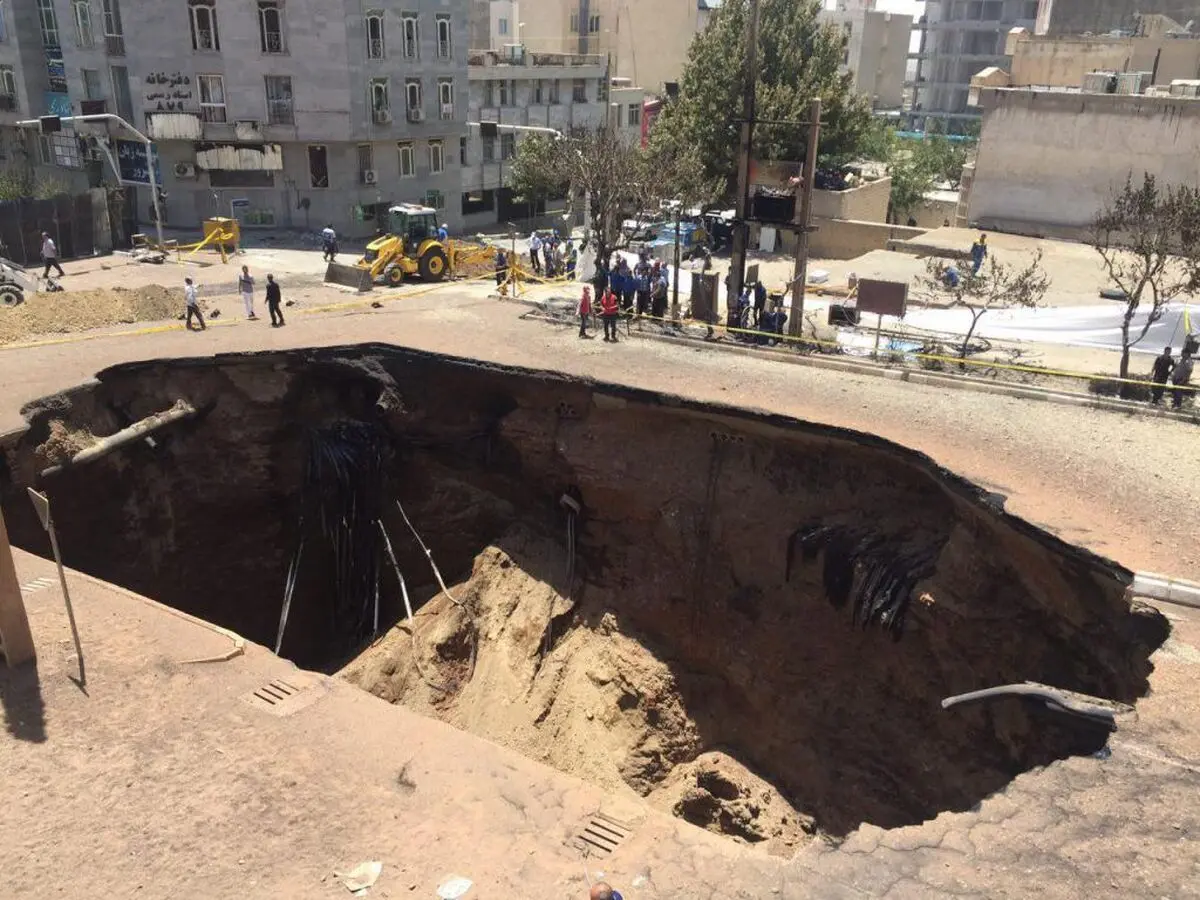 تهران سالی ۲۵ سانتی متر نشست می‌کند