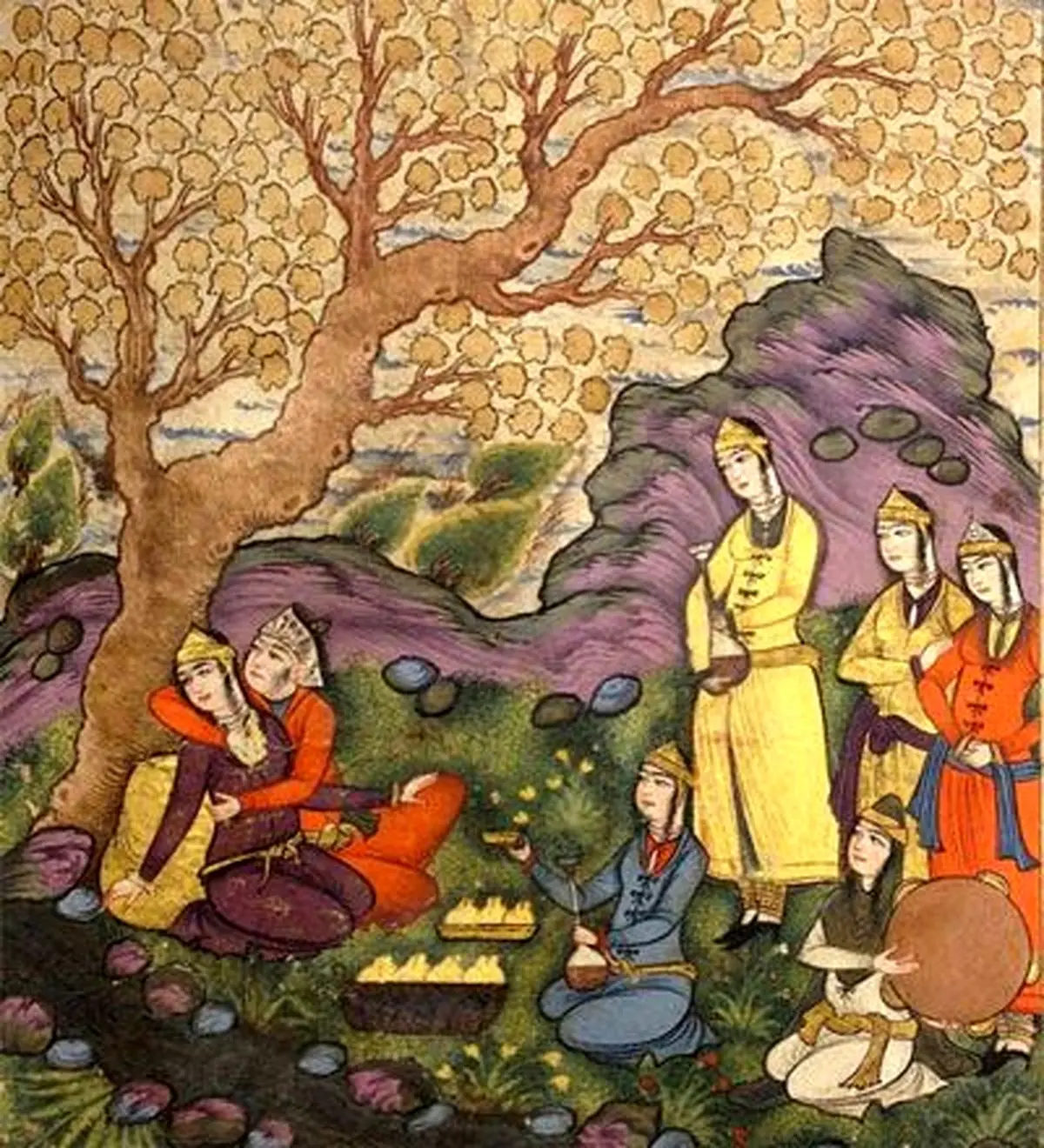 منظومه‌ی «خسرو و شیرین»، از دسیسه‌ تا فنای در عشق