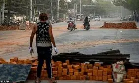 کشته شدن دست‌کم ۱۴ معترض در "یانگون" میانمار