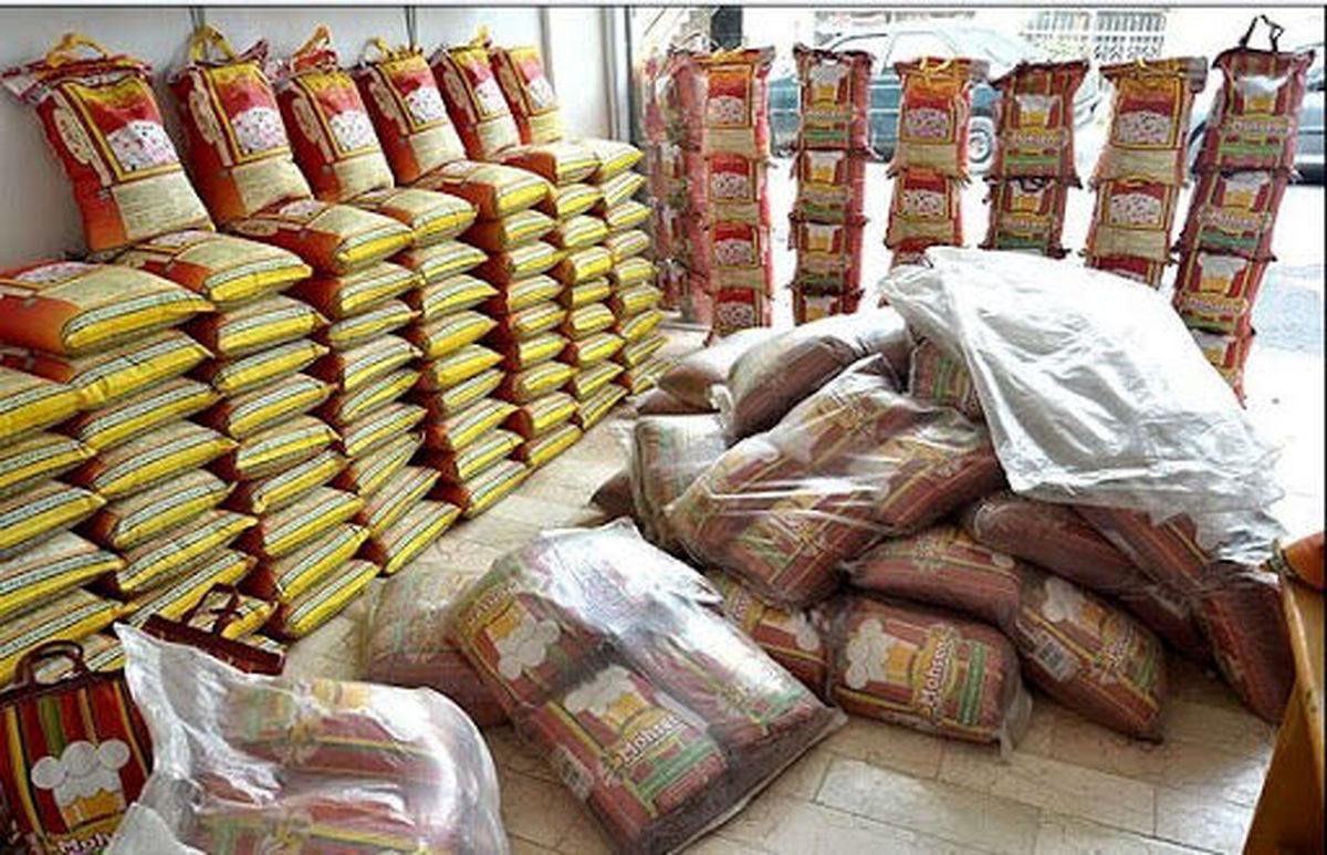 ۲۰ تن برنج احتکار شده در کازرون کشف شد