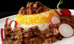 طرز تهیه گردو پلو مجلسی